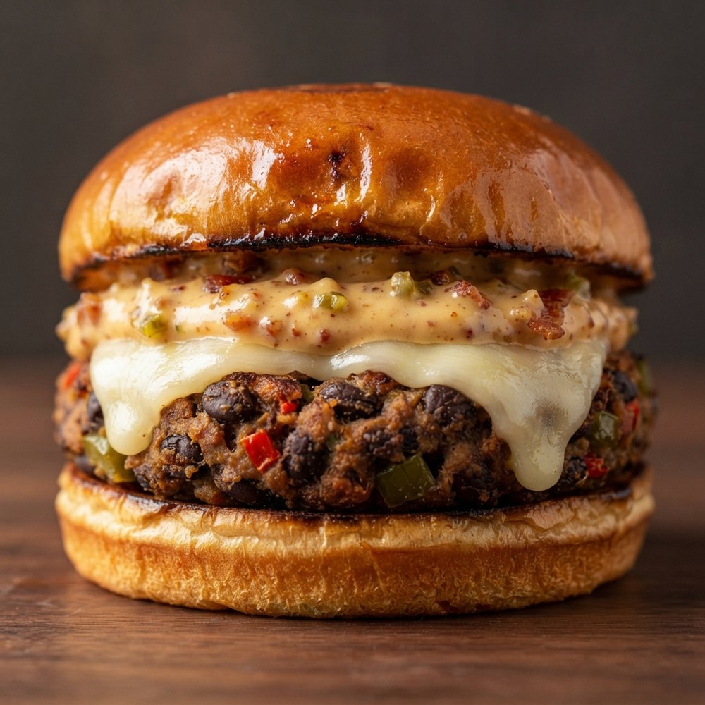 Vegetarian Black Bean Burger Patties