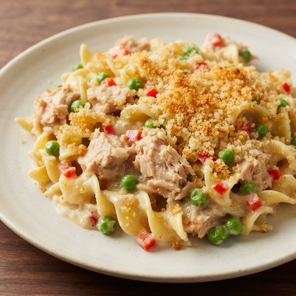 Traditional Tuna Noodle Bake