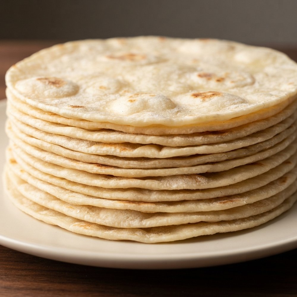 Traditional Mexican Flour Tortillas