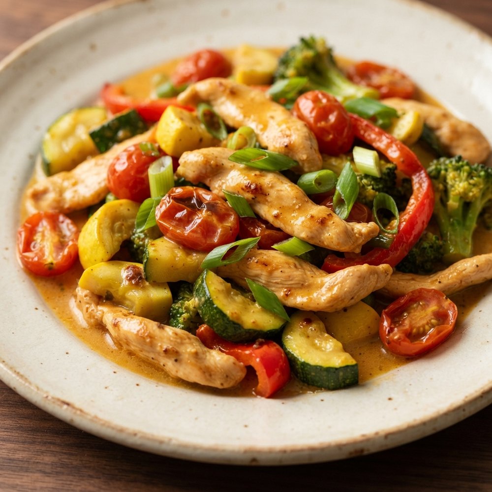 Easy Chicken Primavera