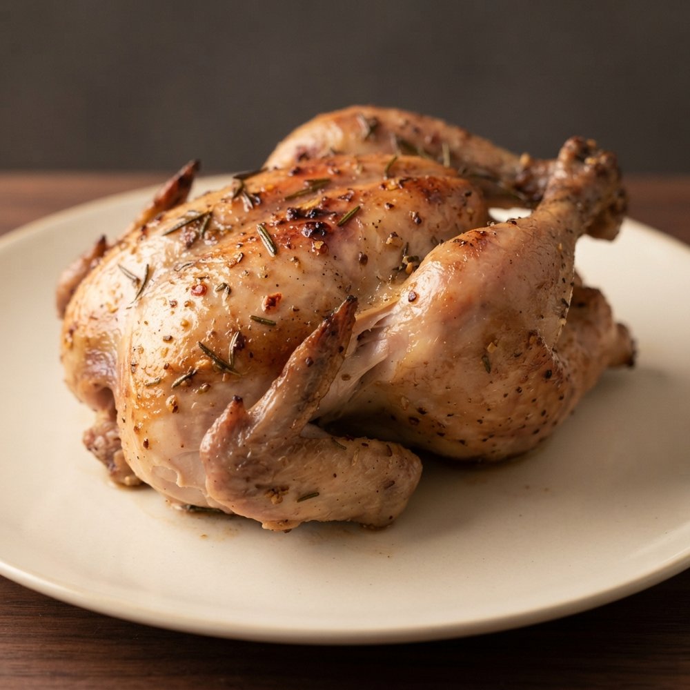 Grilled Game Hens with Blood Orange and Rosemary