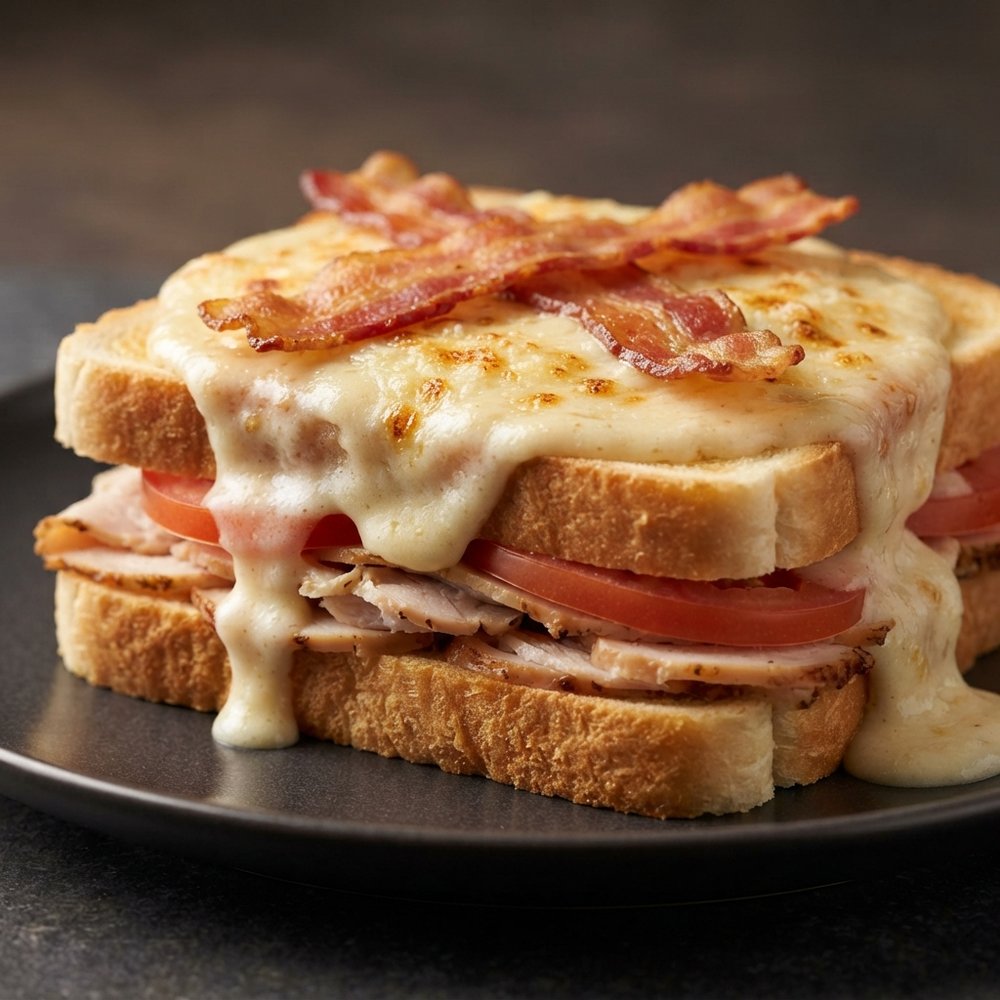 Classic Kentucky Hot Brown Sandwich
