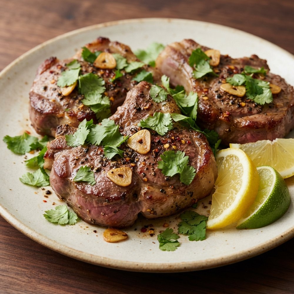 Fragrant Vietnamese-Style Lamb Loin Chops