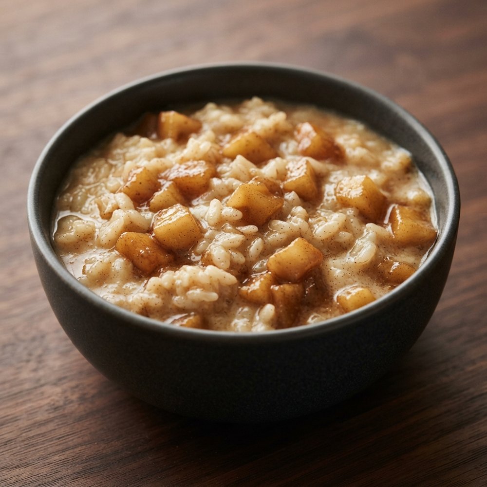 Cinnamon Apple Rice Pudding