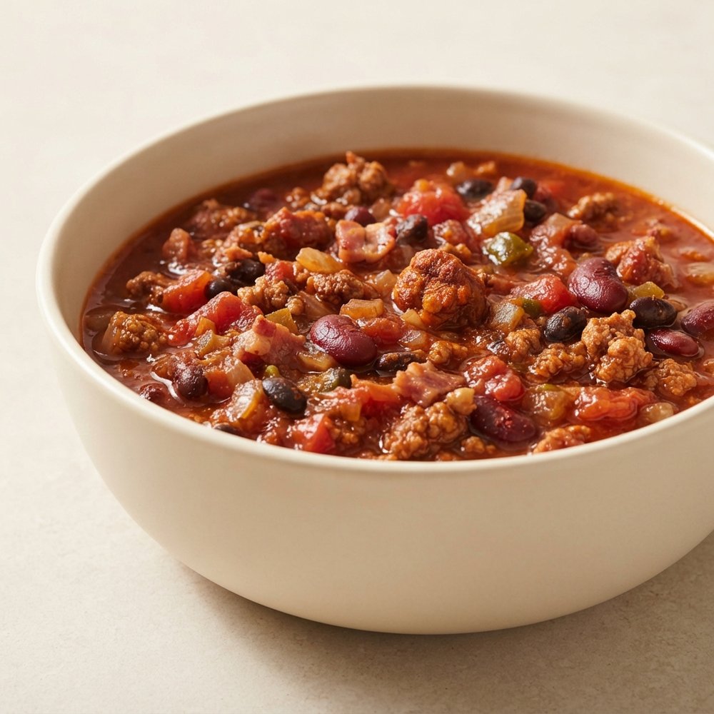 Smoky Chorizo and Chocolate Chili
