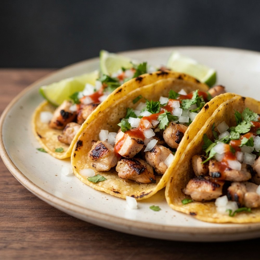 Grilled Chicken Street Tacos