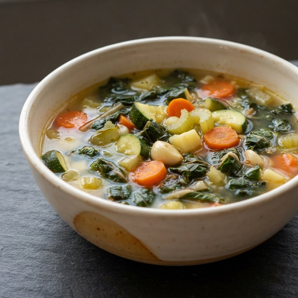 Tangy Hamusta Vegetable Soup