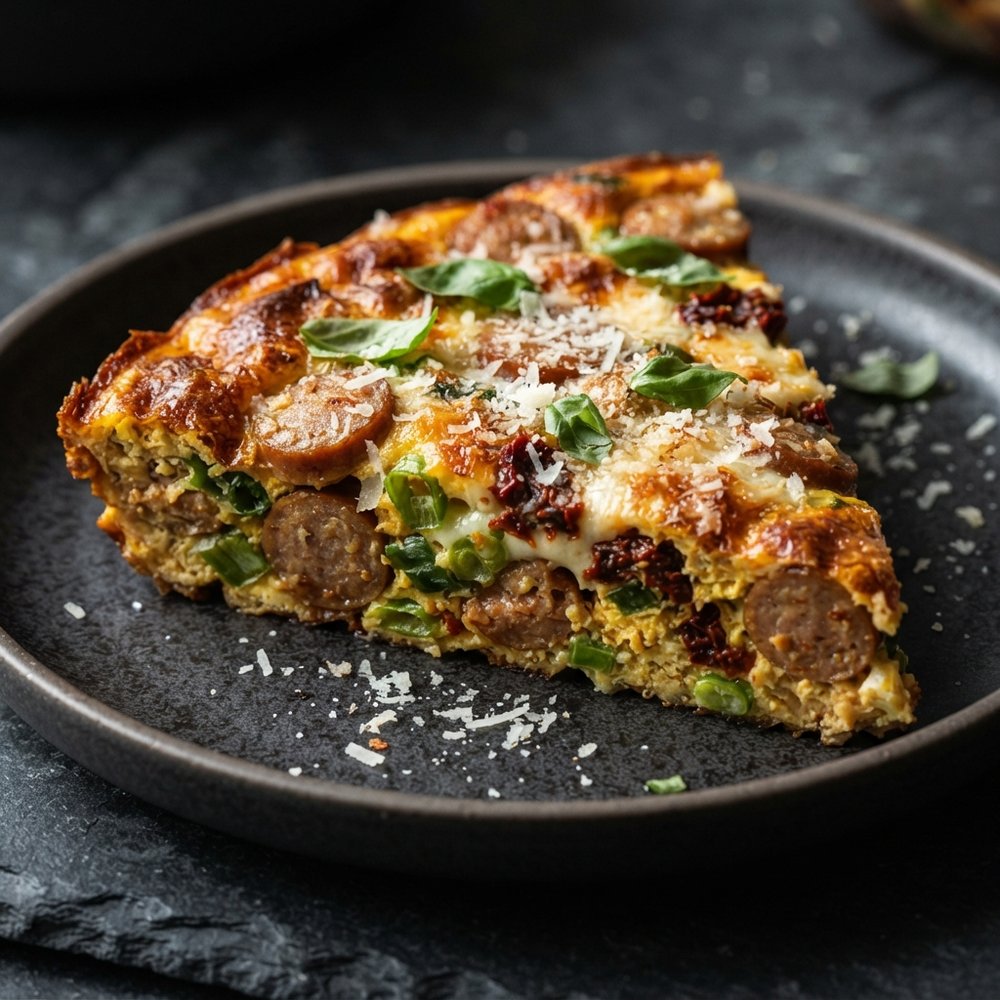 Smoked Sausage Frittata