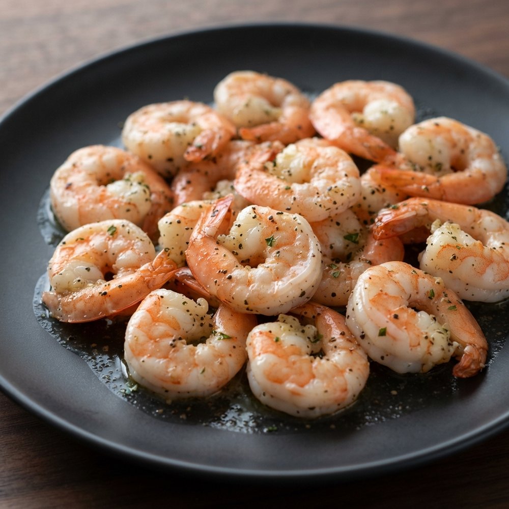 Oven-Roasted Garlic Butter Shrimp