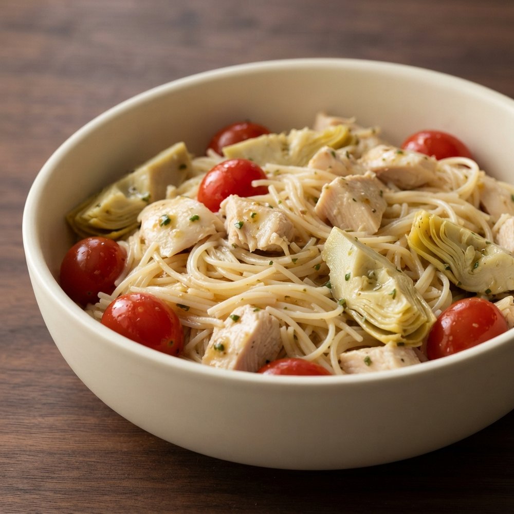 Chilled Chicken Vermicelli Salad