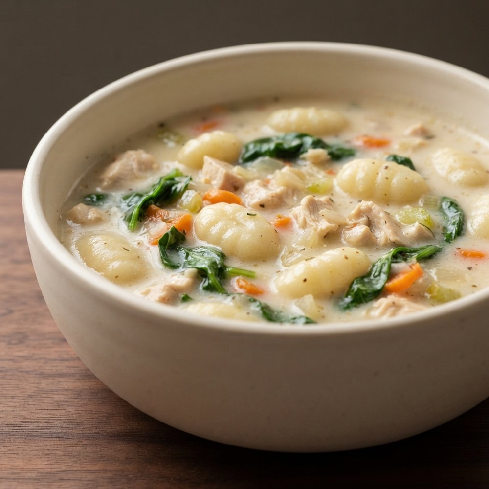 Creamy Chicken Gnocchi Soup