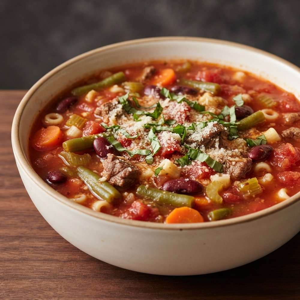 Instant Pot Hearty Minestrone Soup