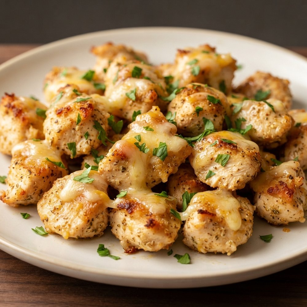 Crispy Air-Fried Ranch Chicken Bites