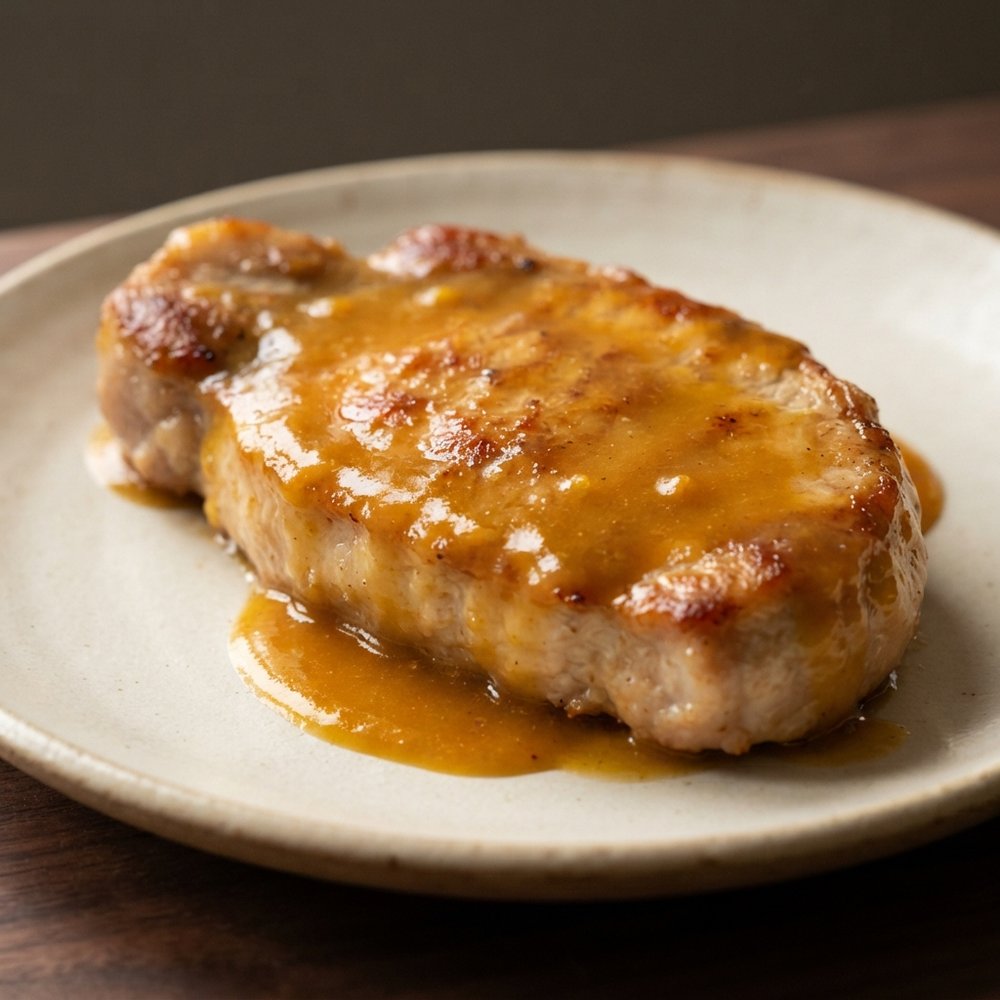 Orange-Dijon Pork Chops