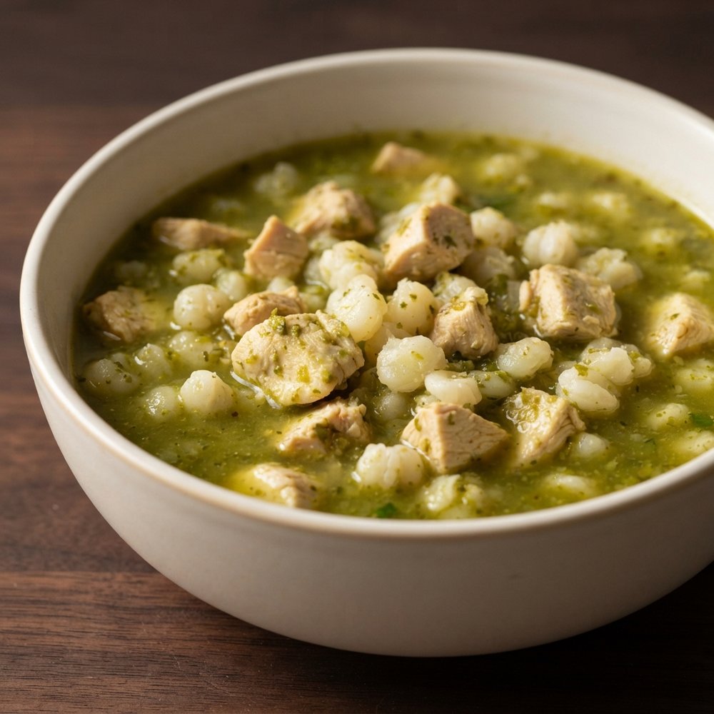 Instant Pot Chicken Posole Verde