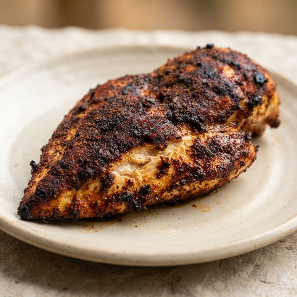 Cajun-Style Blackened Chicken Breasts