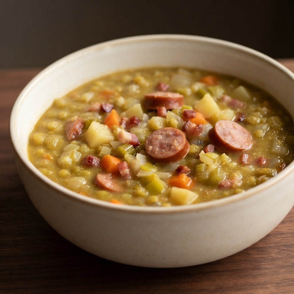 Dutch Snert: Hearty Split Pea Soup