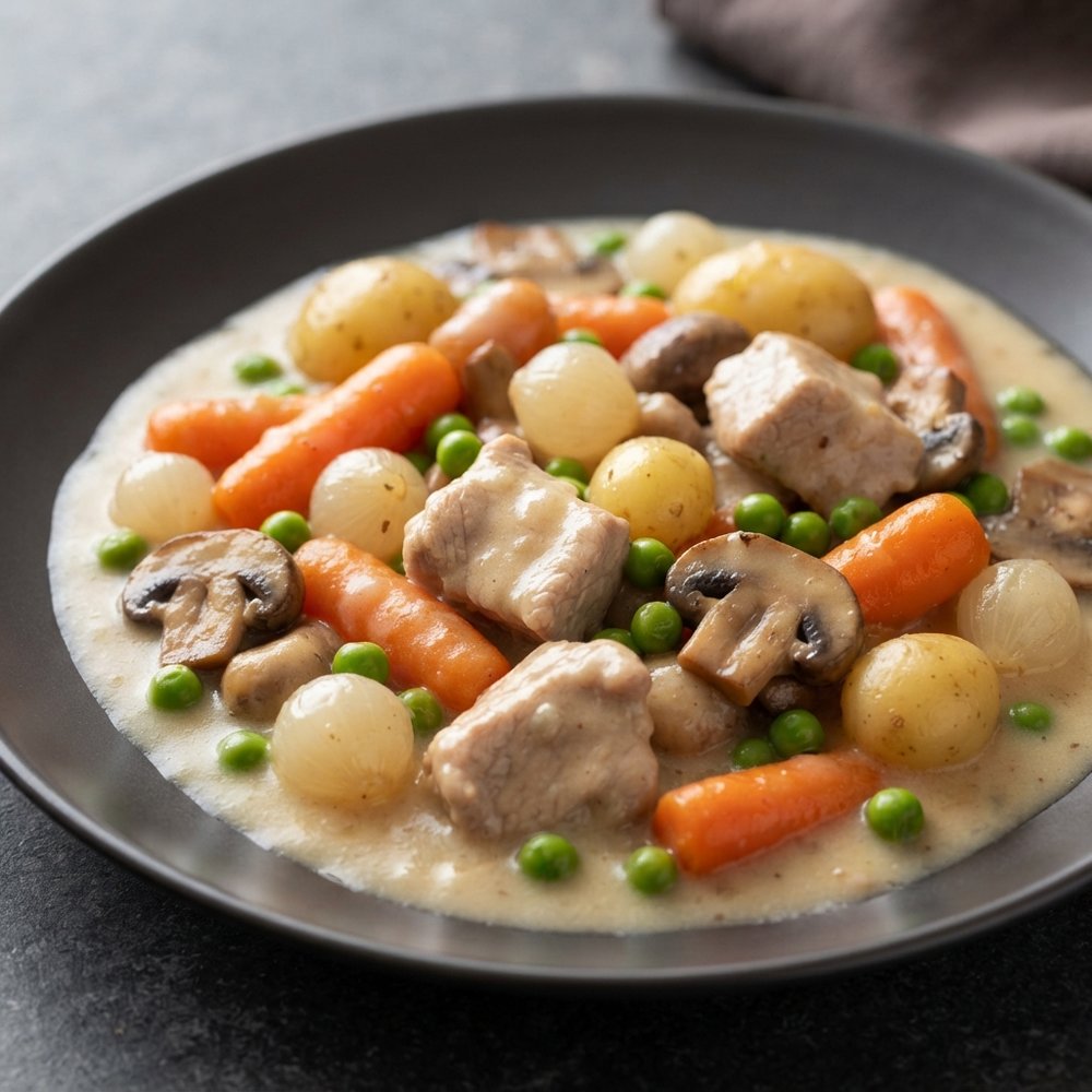 Blanquette-Style Veal Shoulder Roast