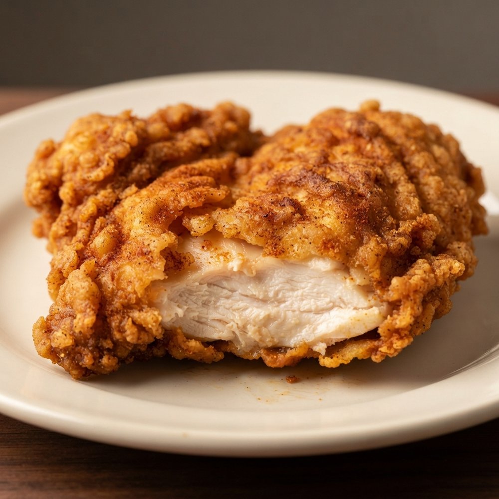 Ultimate Crispy Fried Chicken Breasts