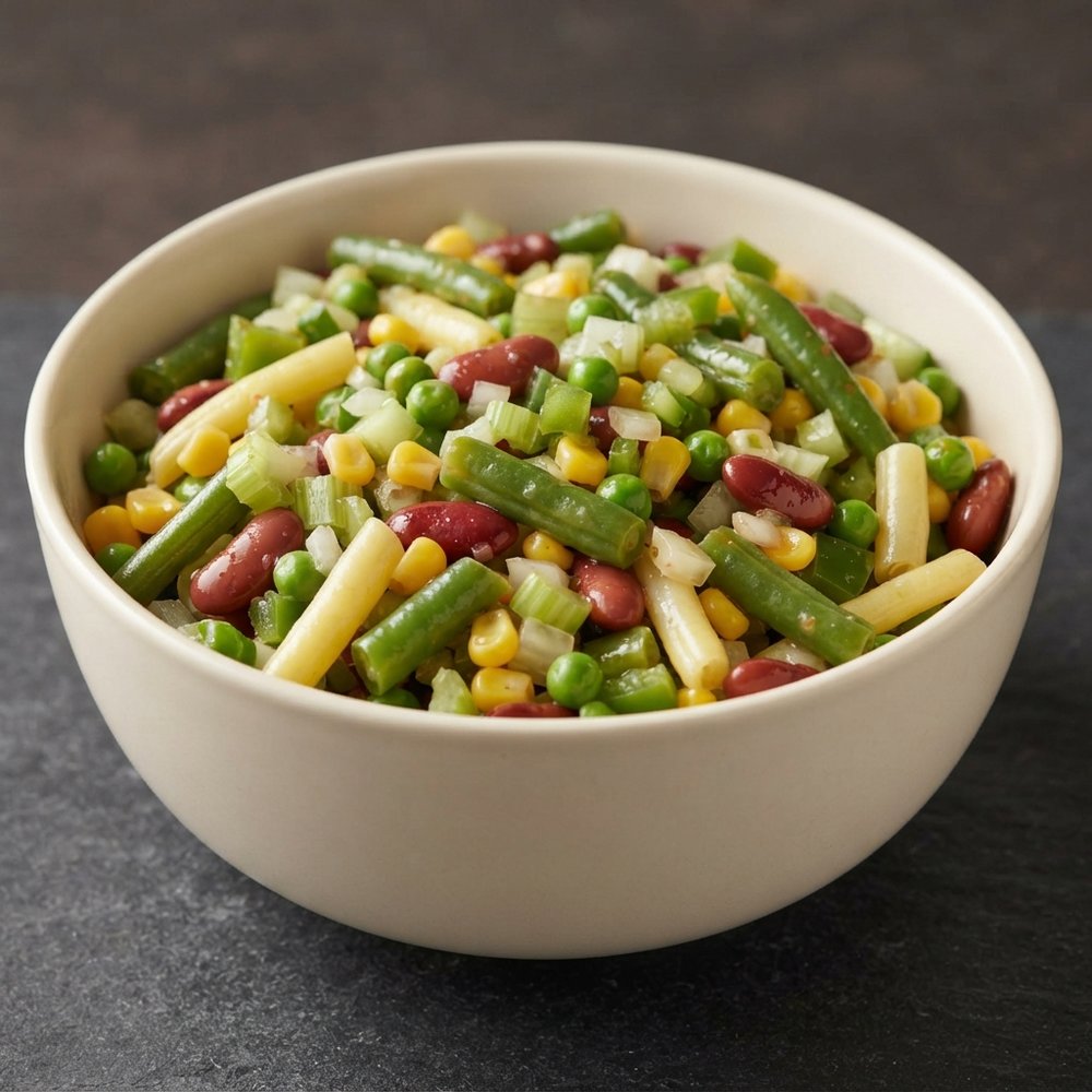 Grandma's Sweet and Tangy Bean Salad