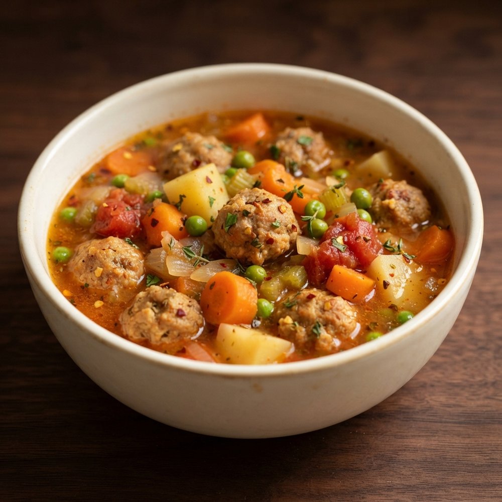 Turkey Meatball Stew