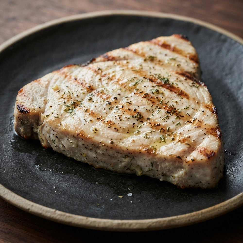 Lemon-Dill Swordfish Steaks