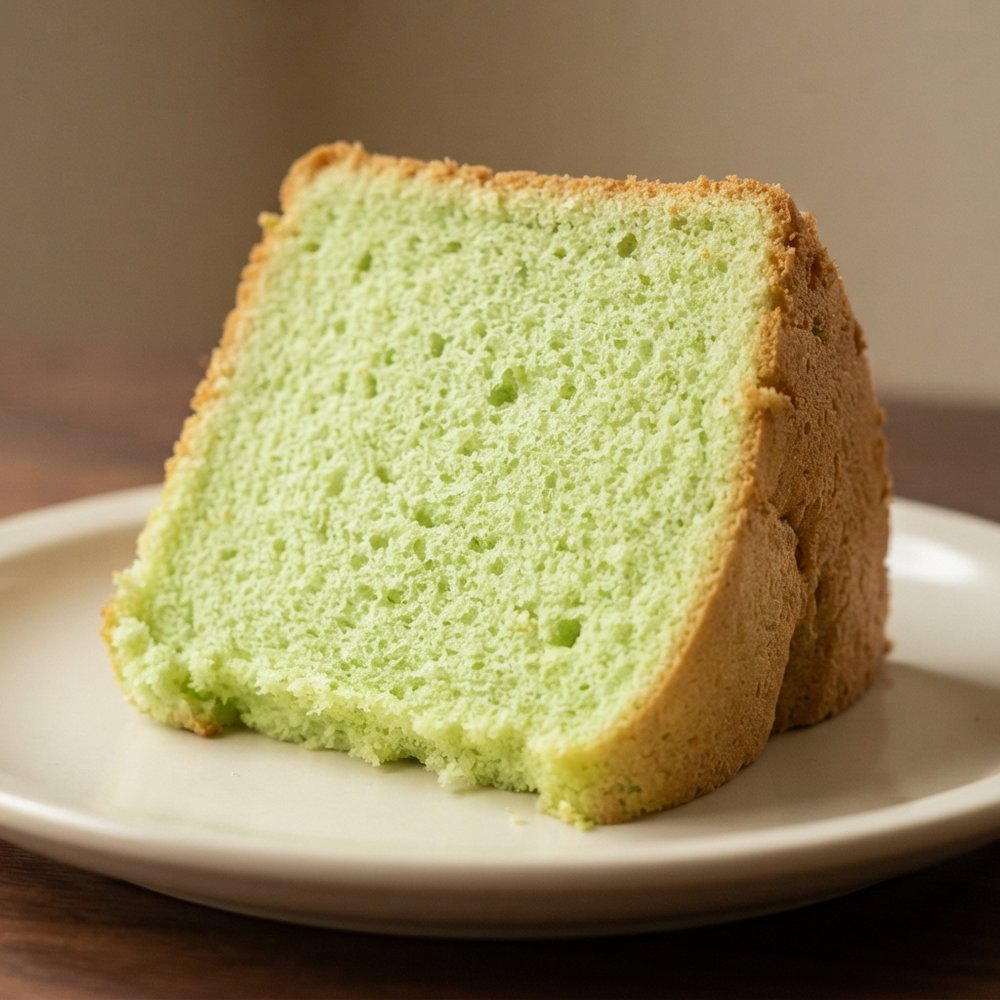 Pandan Cloud Chiffon Cake
