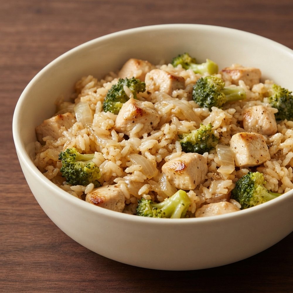 Parmesan-Lemon Chicken Rice Bowls