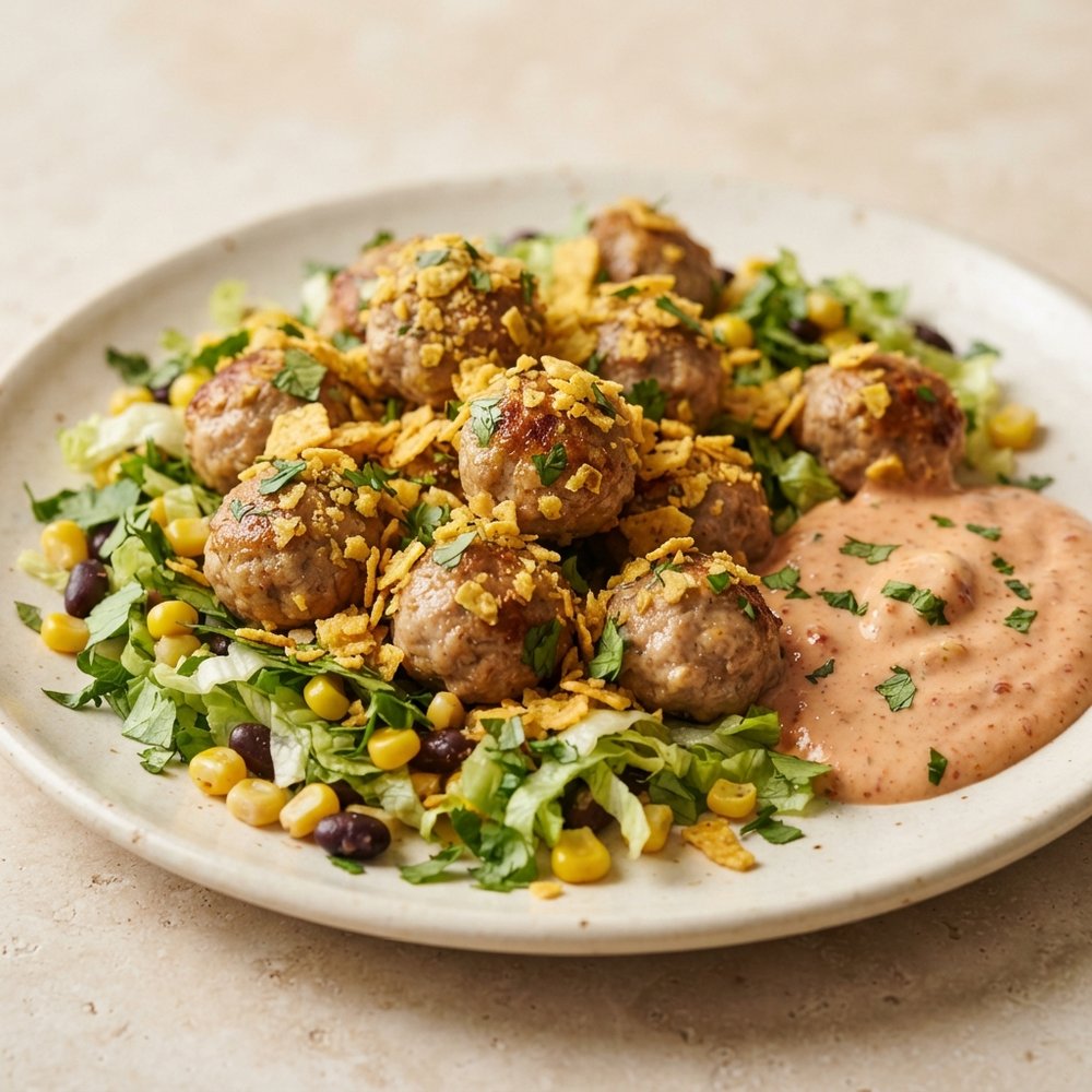 Southwest-Style Mini Turkey Meatballs