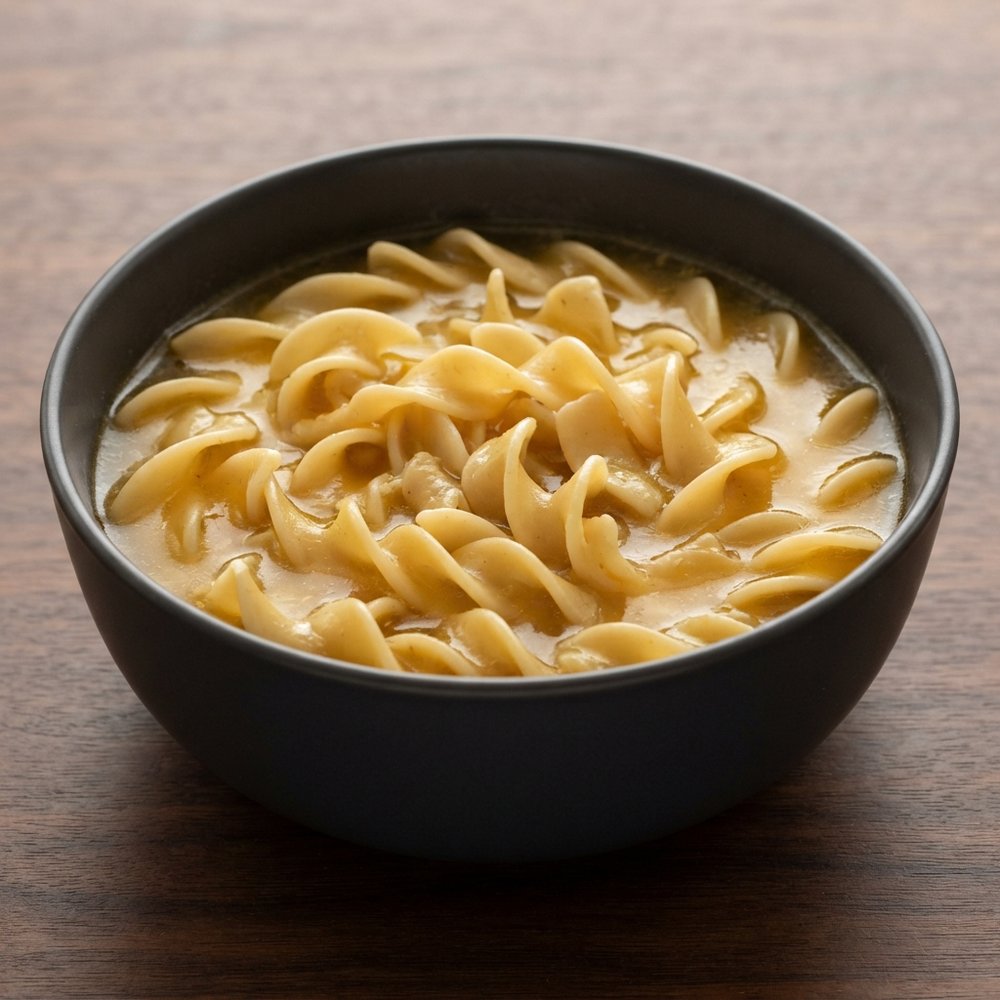 Homestyle Thanksgiving Egg Noodles in Broth