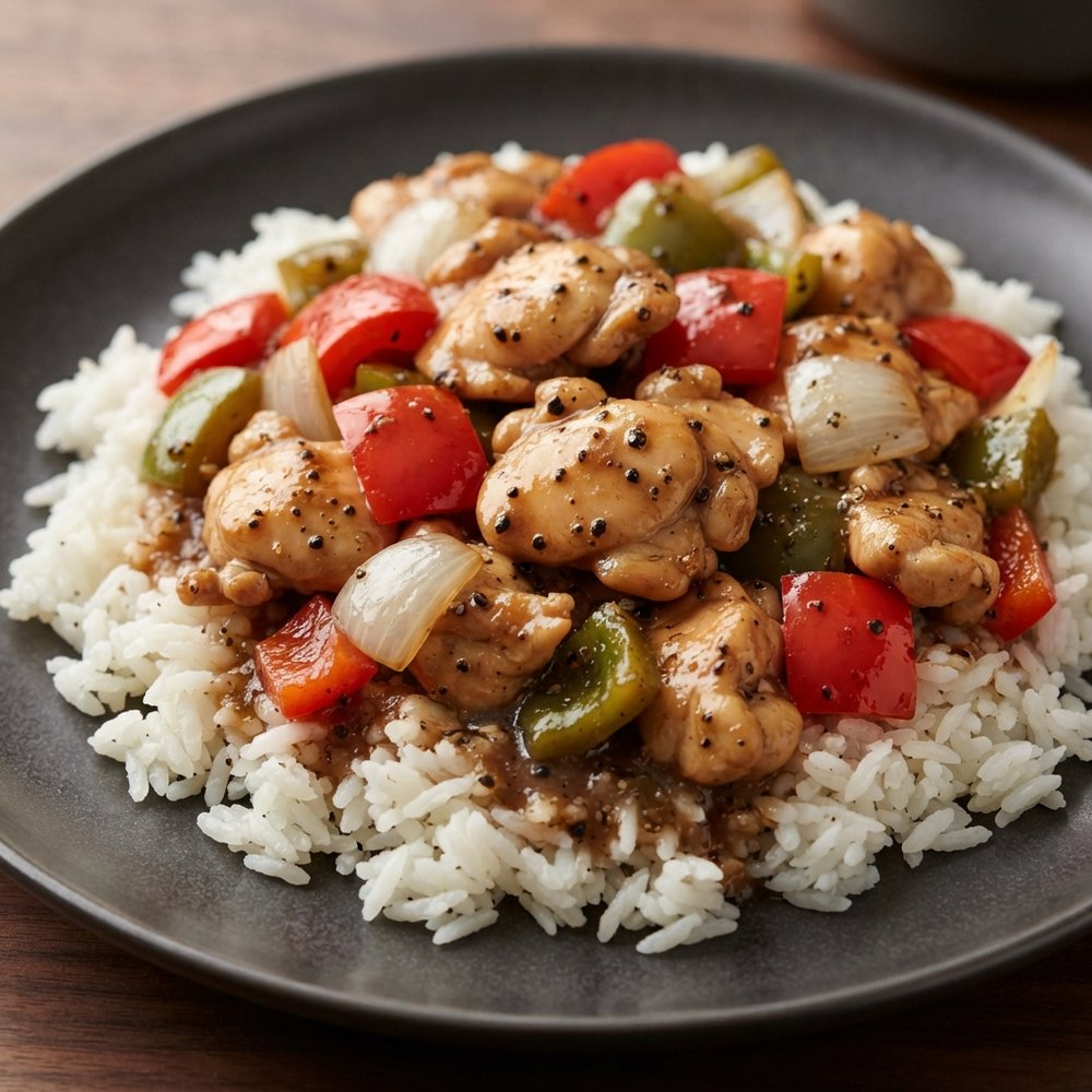 Black Pepper Chicken