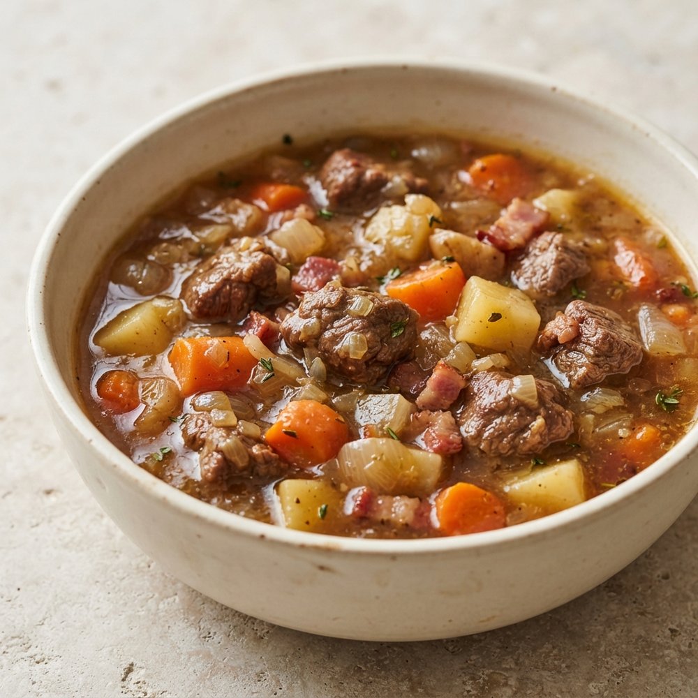 Hearty Irish Lamb and Root Vegetable Stew