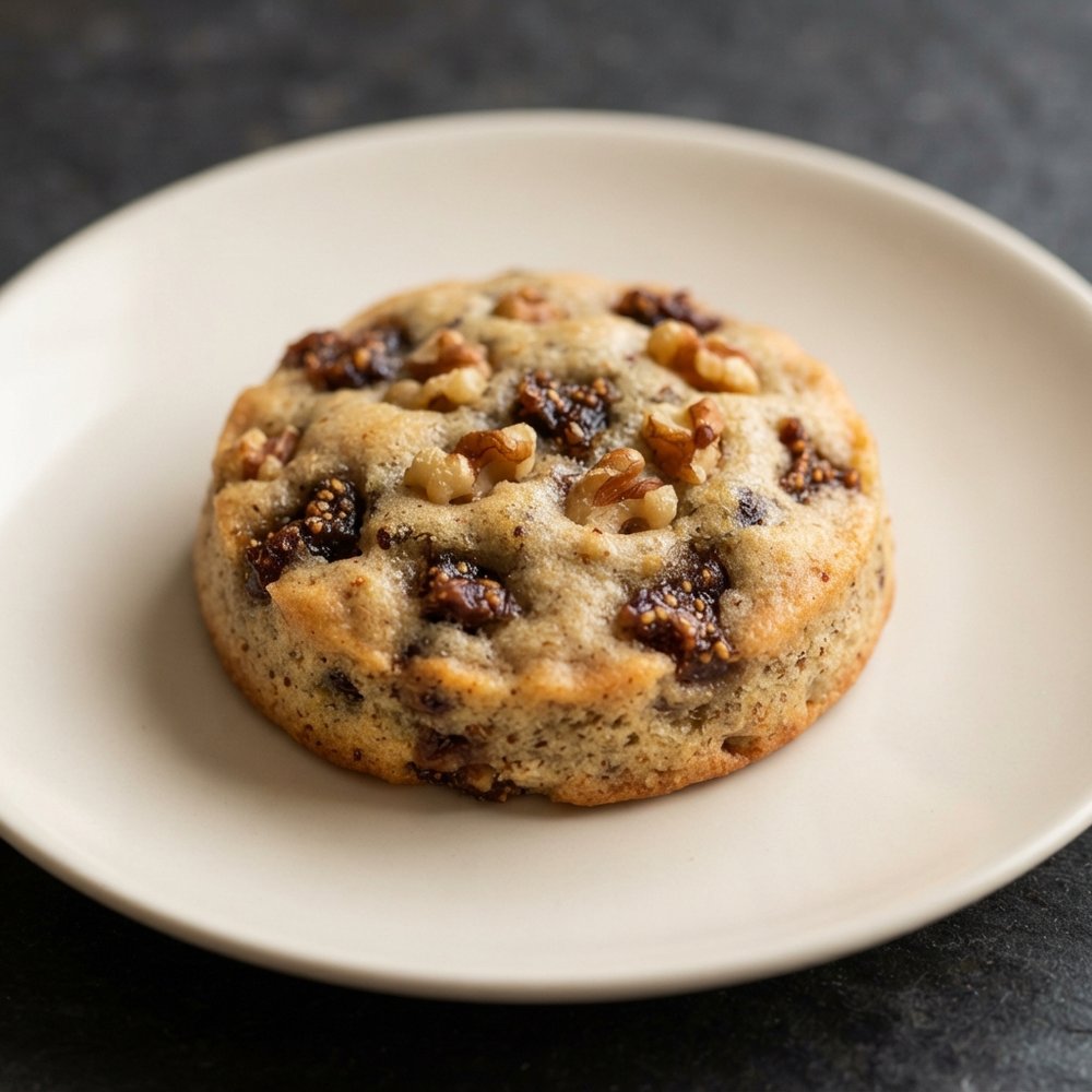 Tender Fresh Fig Walnut Cookies