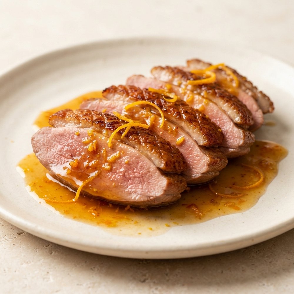 Orange-Glazed Duck Breast