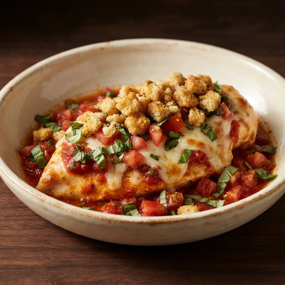 Hunt's Tomato-Basil Bruschetta Chicken Skillet