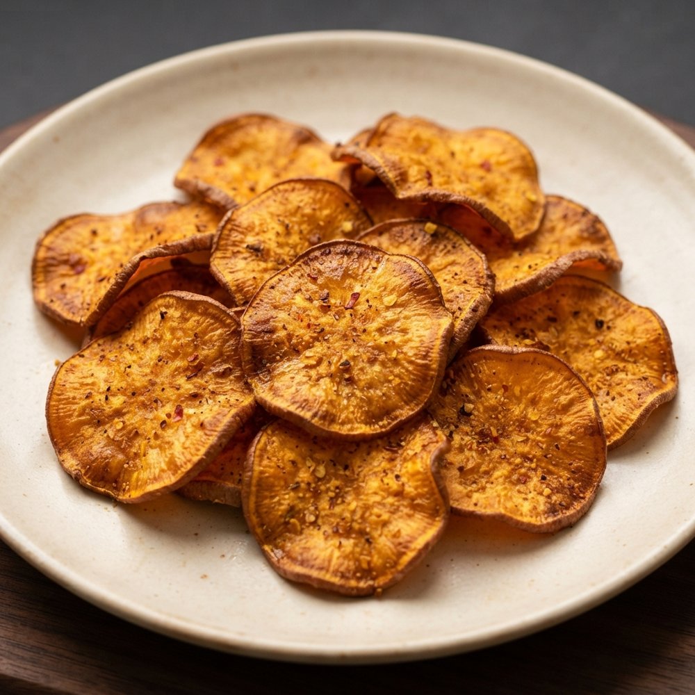 Sweet Potato Chips in the Air Fryer