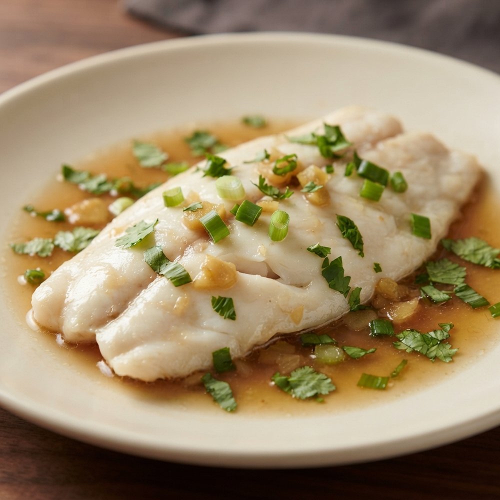 Ginger-Soy Braised Swai Fillets