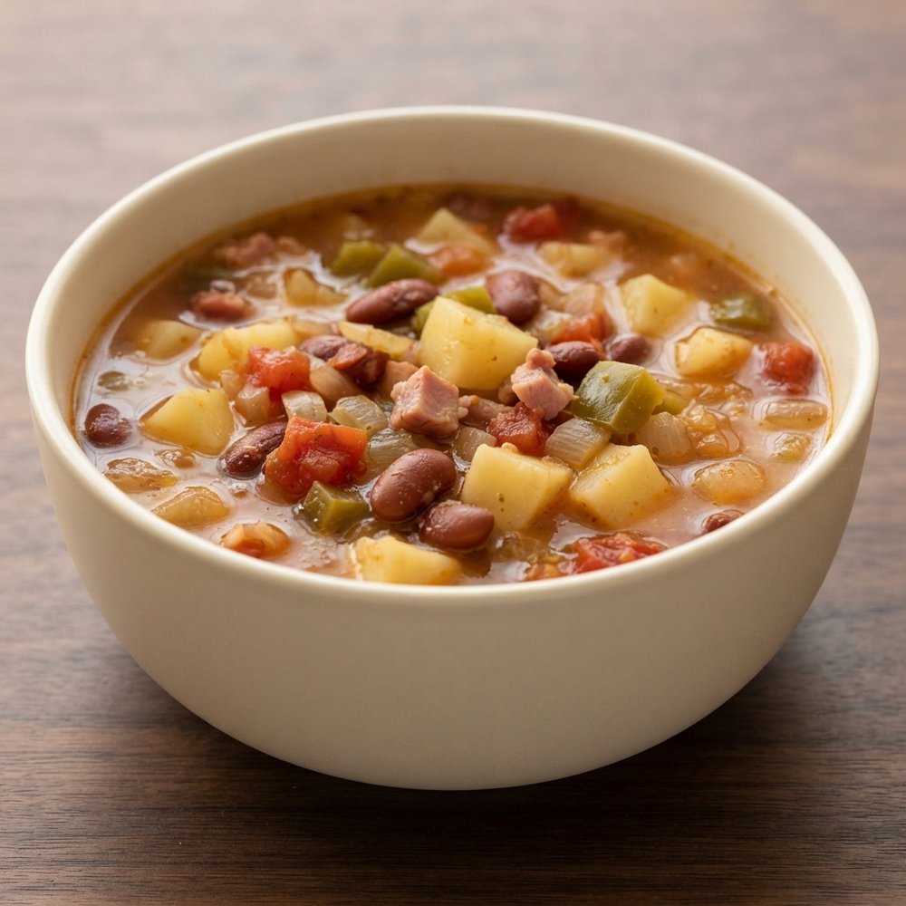 Hearty Ham Bone and Bean Soup