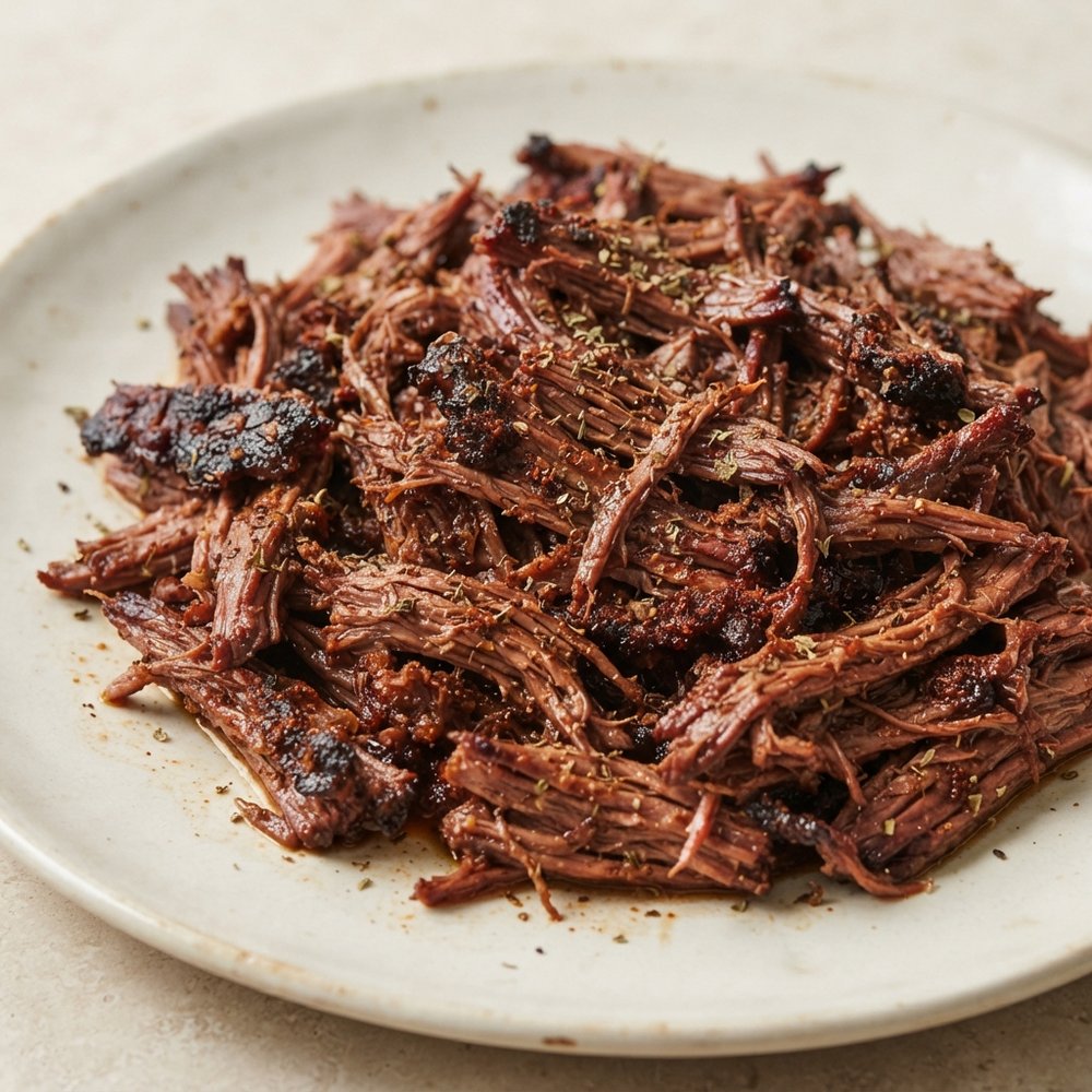 Texas-Inspired Smoked and Braised Beef Barbacoa