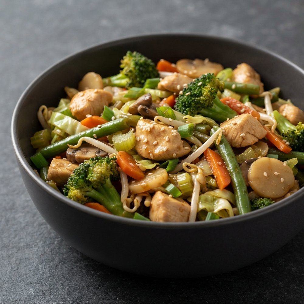 Weeknight Chicken and Veggie Stir-Fry