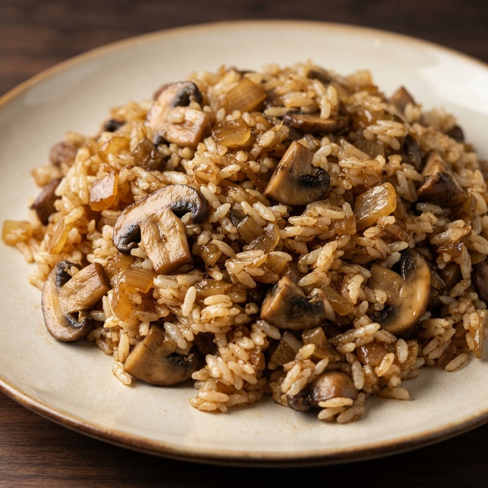 Rice Pilaf with Mushrooms