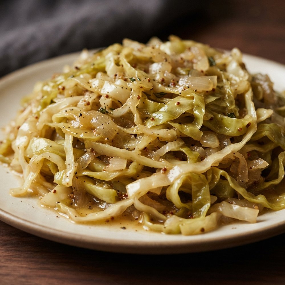 Cabbage Braised with Beer