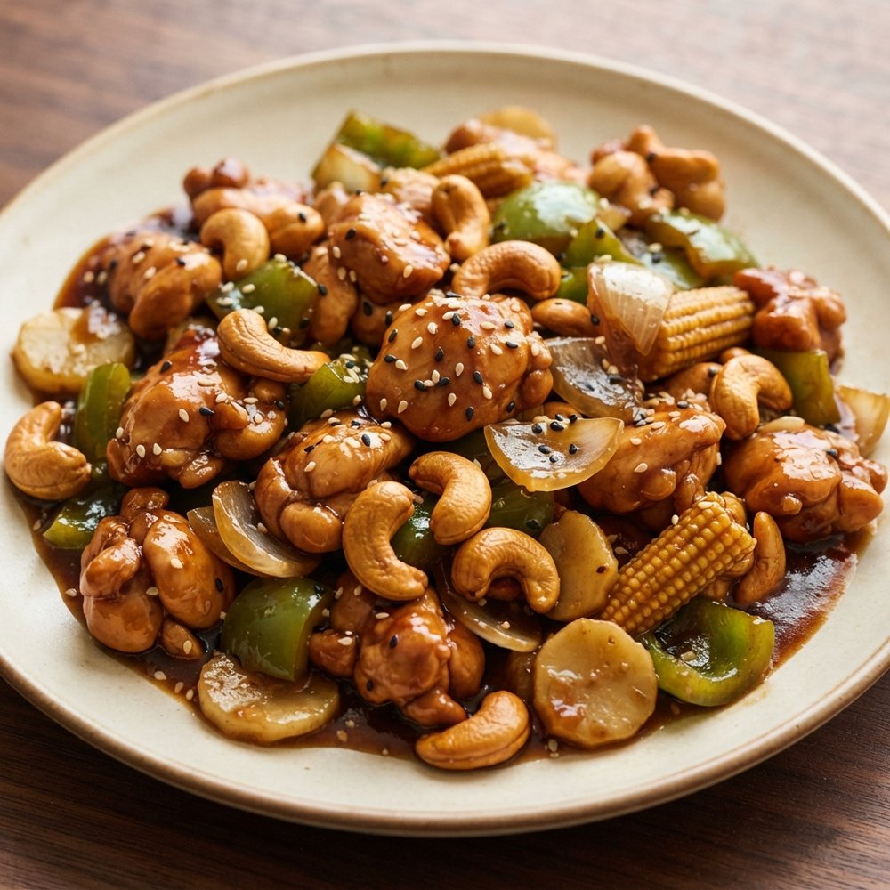 Pressure Cooker Cashew Chicken