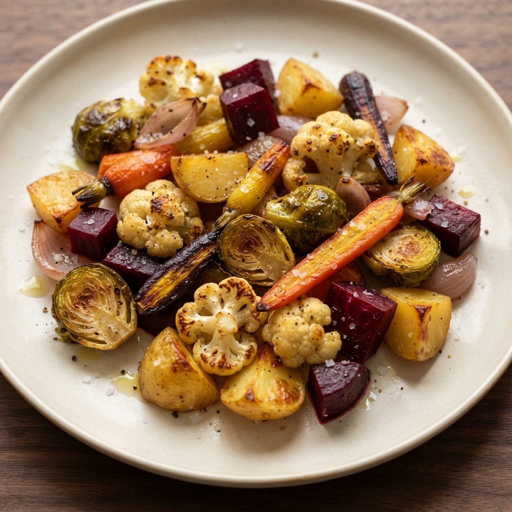 Oven-Roasted Mixed Vegetables