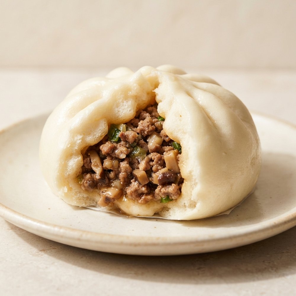 Nikuman (Japanese Steamed Beef Buns)
