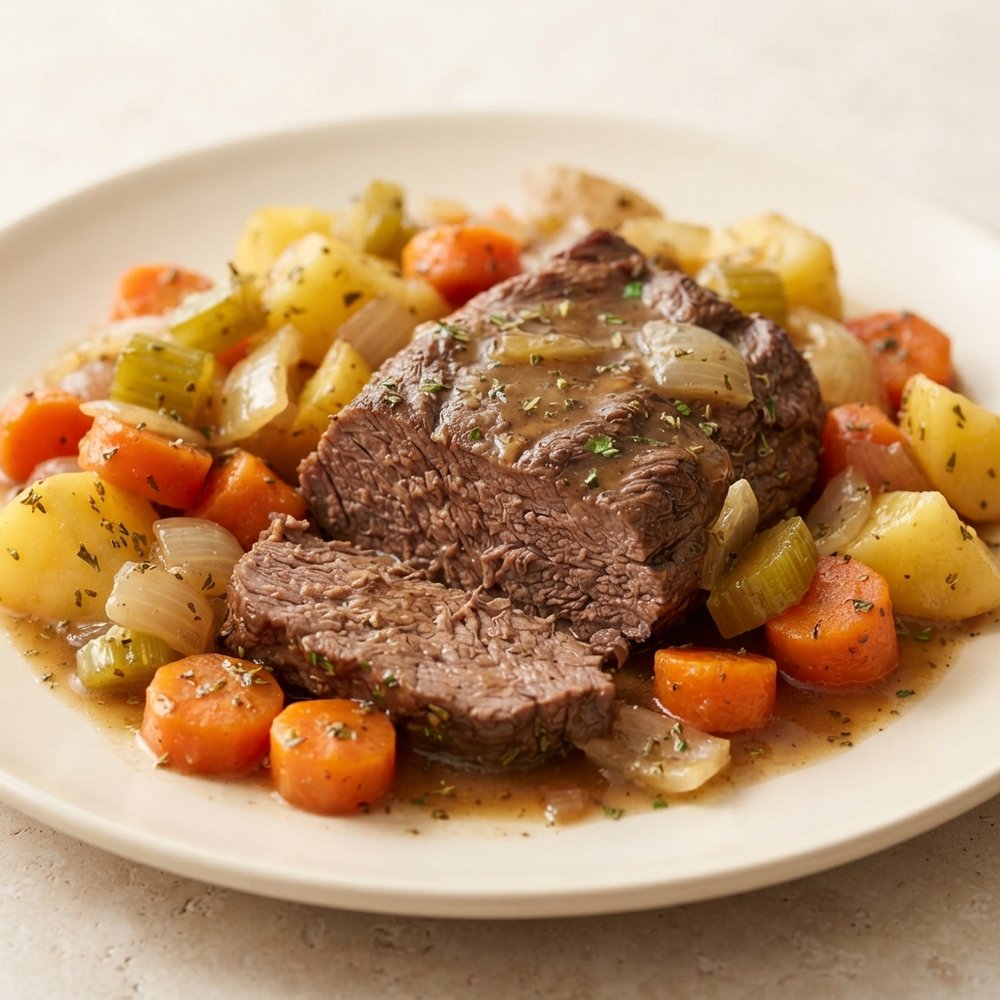 Citrus-Soda Slow Cooker Pot Roast