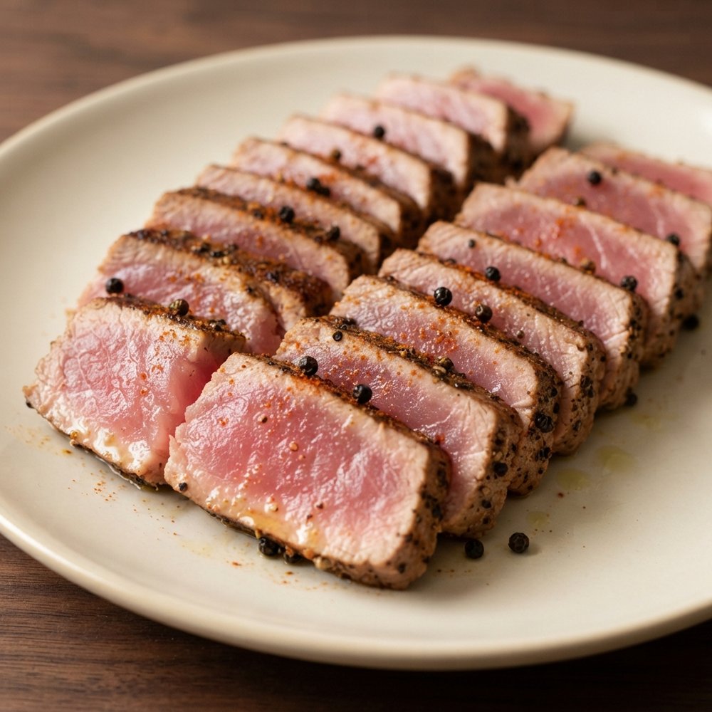 Pan-Seared Ahi Tuna Filets