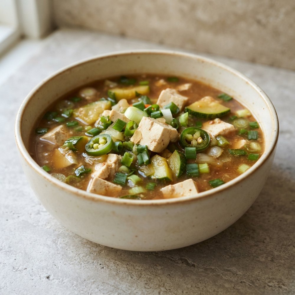 Korean Doenjang-Jjigae (Soybean Paste Soup)