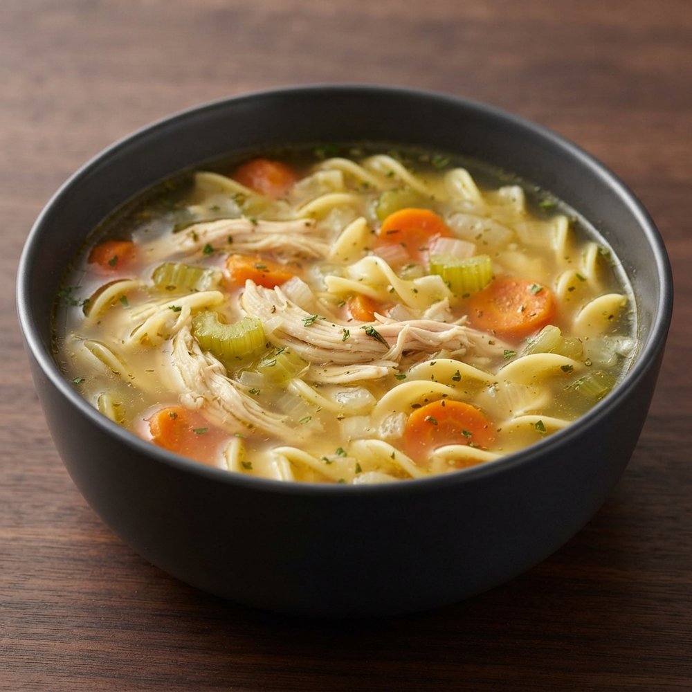 Quick Instant Pot Chicken Noodle Soup