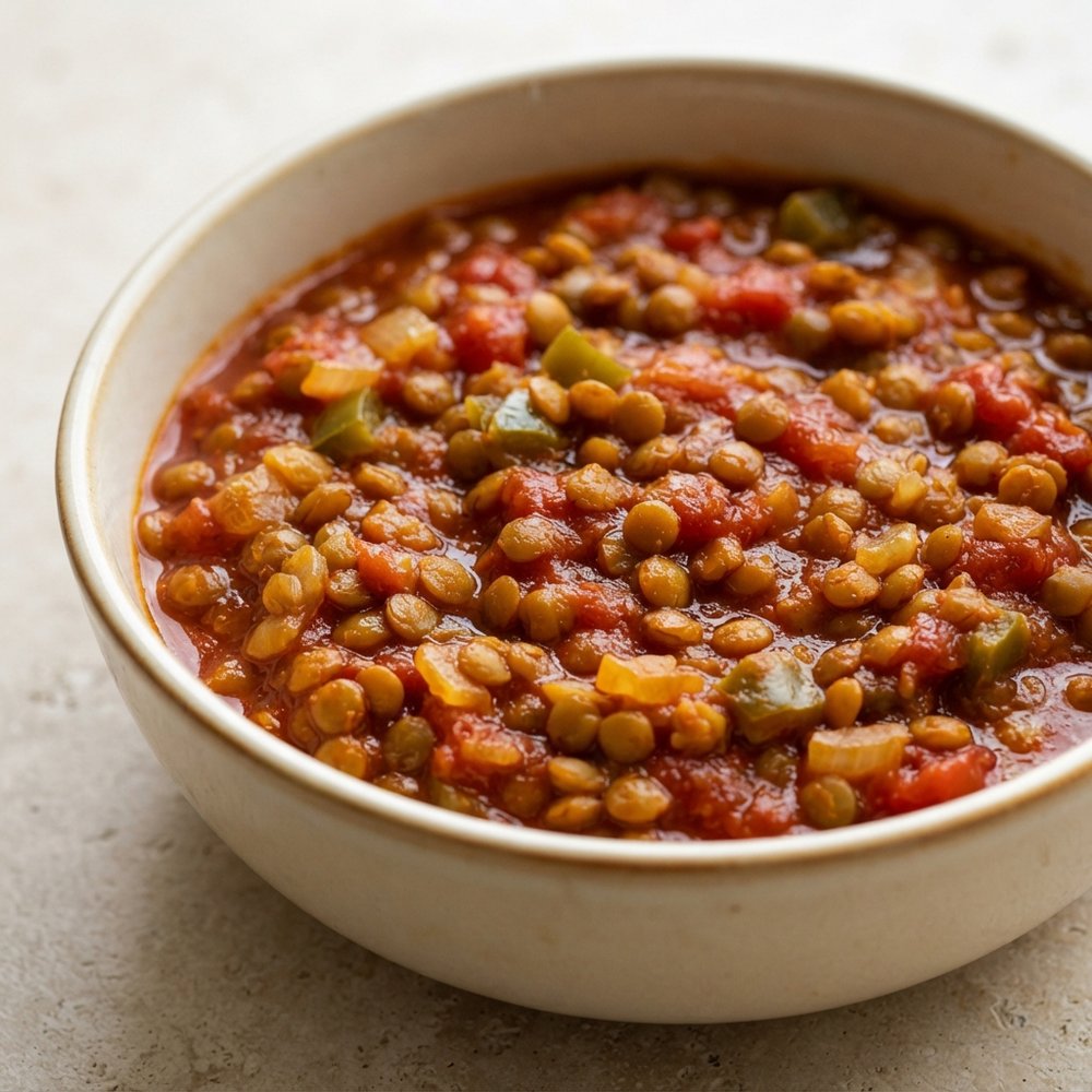Plant-Based Green Lentil Curry
